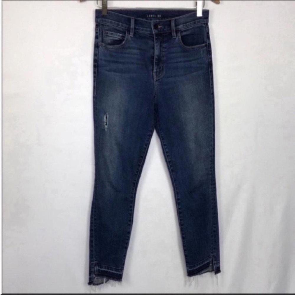 Level‎ 99 Raw High Rise Skinny Jeans Womens Size 27